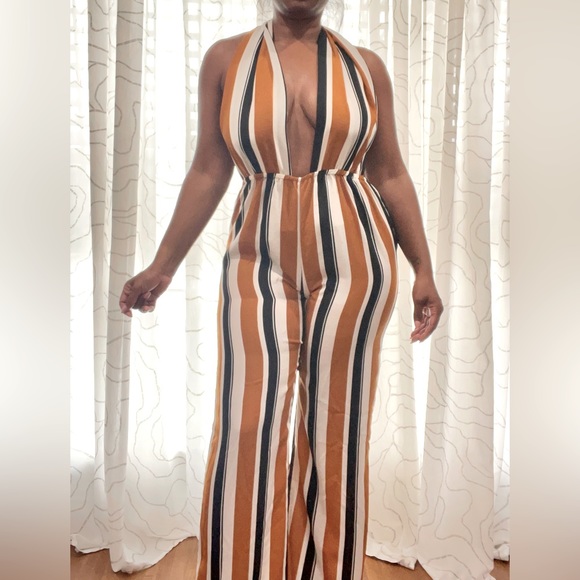 Multi Stripe Jumpsuit!! - Picture 2 of 7